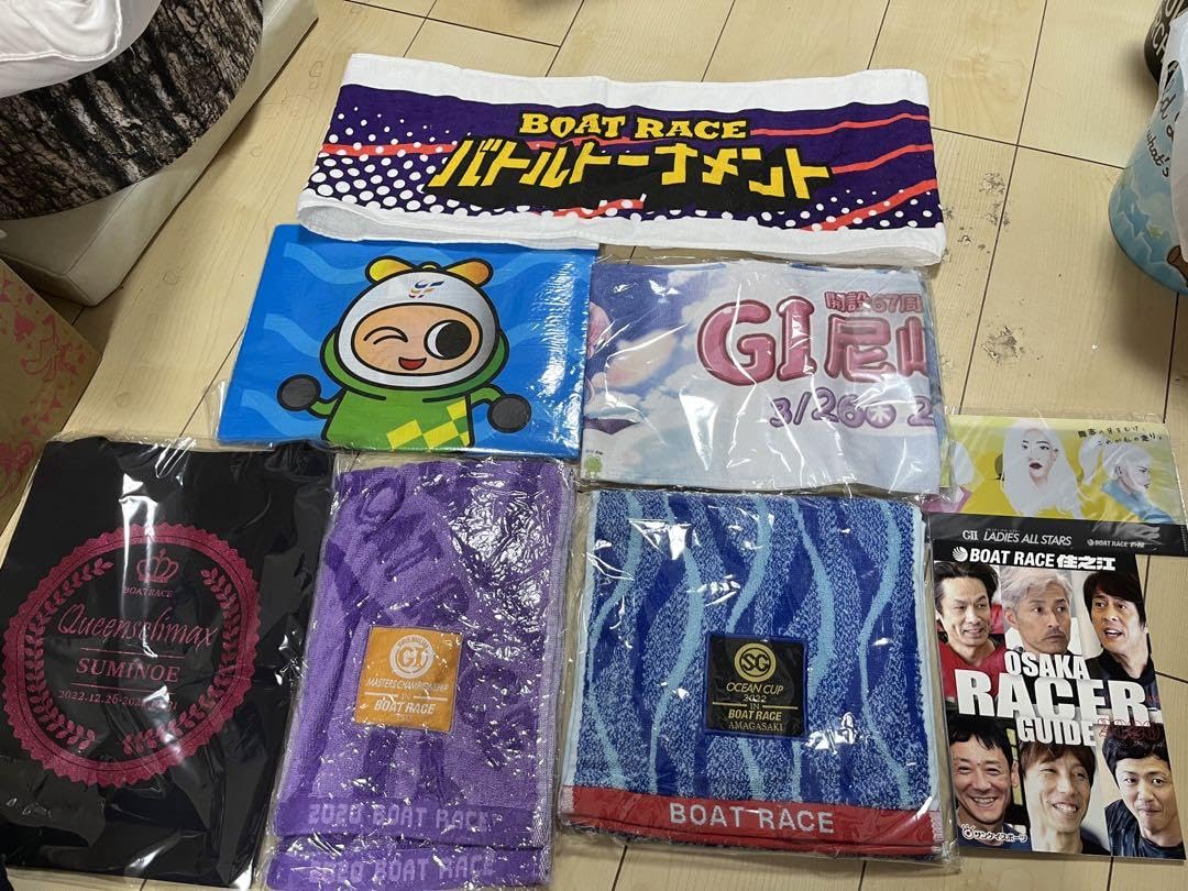 ボートレースSG８ヶ所のタオルです。 ボートレースSG8ヶ所のタオルです。 - メルカリ